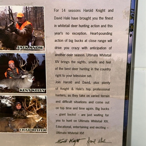 Knight & Hale ULTIMATE WHITETAIL XIV Season for Giants 14 DVD 12 Hunts SEALED - Picture 3 of 4